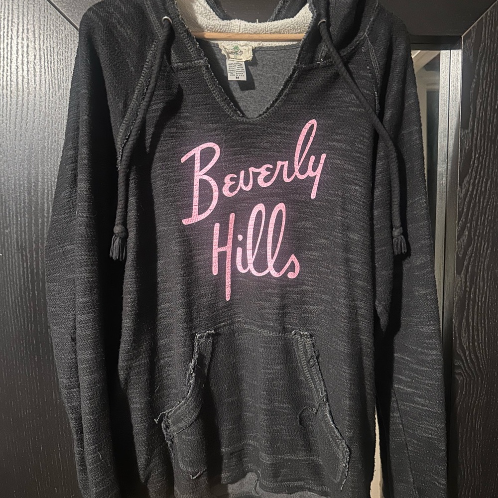 Mens Beverly Hills Sweatshirt with hoody